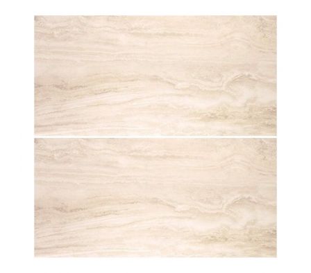 PISO PORTOBELLO TRAVERTINO NAVONA BIANCO 30X60 CMS